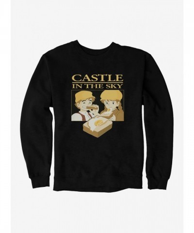 Studio Ghibli Castle in the Sky Laputa Bread Egg-cellent Men's Sweatshirt