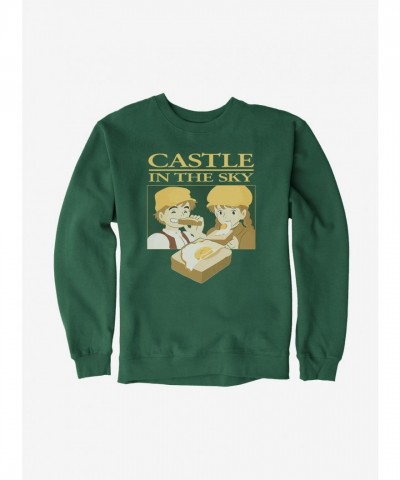 Studio Ghibli Castle in the Sky Laputa Bread Egg-cellent Men's Sweatshirt