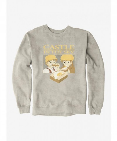 Studio Ghibli Castle in the Sky Laputa Bread Egg-cellent Men's Sweatshirt