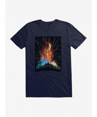 Star Trek First Contact Movie Themed T-Shirt for Men