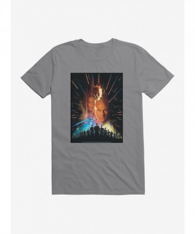 Star Trek First Contact Movie Themed T-Shirt for Men