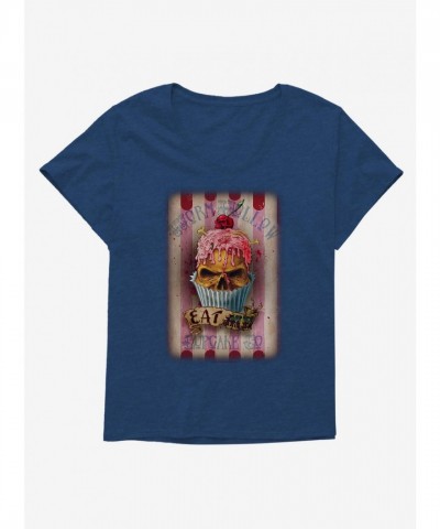 Alchemy England Eat Me Girls Plus Size Scoop Neck T-Shirt