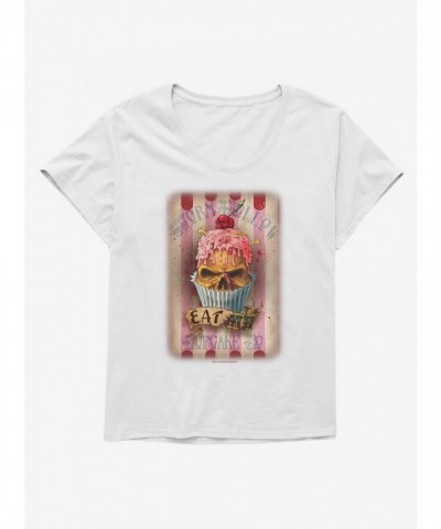 Alchemy England Eat Me Girls Plus Size Scoop Neck T-Shirt
