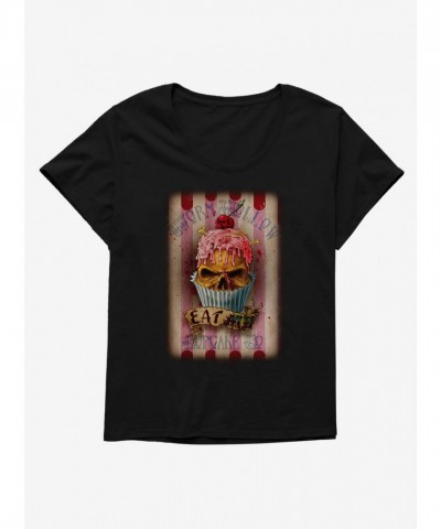 Alchemy England Eat Me Girls Plus Size Scoop Neck T-Shirt