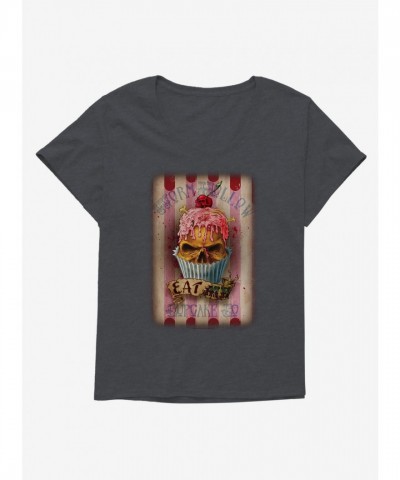 Alchemy England Eat Me Girls Plus Size Scoop Neck T-Shirt