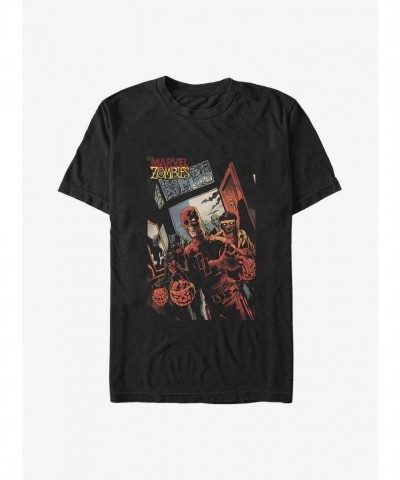 Marvel Big & Tall T-Shirt - Daredevil in Black for Men