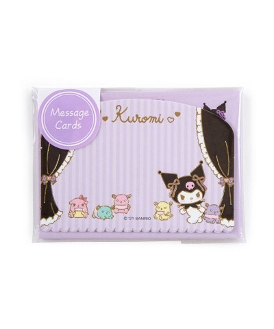 Kuromi Gilded Mini Message Card Set for Girls