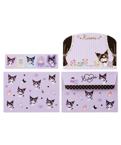 Kuromi Gilded Mini Message Card Set for Girls