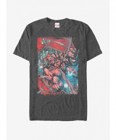 Marvel's Dark Avenger Wolverine T-Shirt in Black for Men