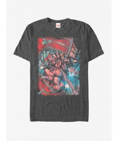 Marvel's Dark Avenger Wolverine T-Shirt in Black for Men