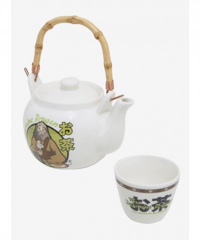 Avatar Inspired Jasmine Dragon Tea Set - Uncle Iroh Design