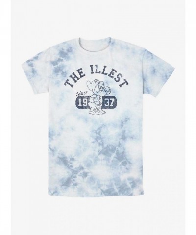 Disney Snow White Sneezy Tie-Dye T-Shirt - Men's Multi
