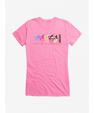 Gizmo from Gremlins Colorful Cartoon Tee for Girls