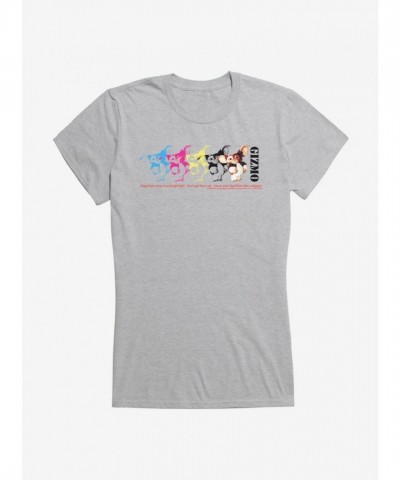 Gizmo from Gremlins Colorful Cartoon Tee for Girls