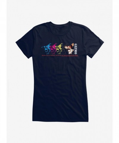 Gizmo from Gremlins Colorful Cartoon Tee for Girls