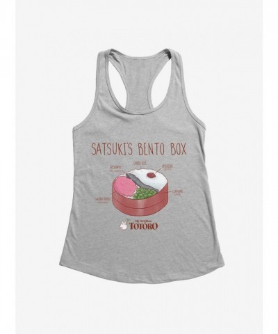Studio Ghibli My Neighbor Totoro Satsuki Bento Box Girls Racerback Tank