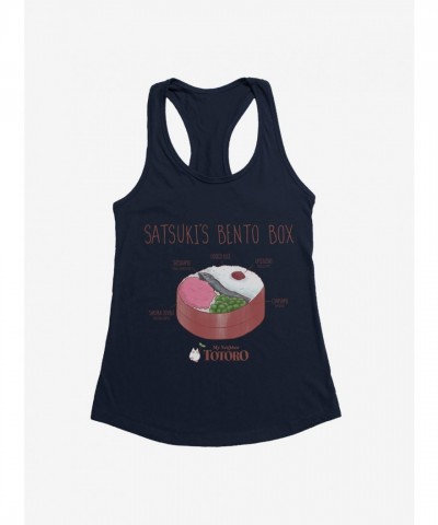 Studio Ghibli My Neighbor Totoro Satsuki Bento Box Girls Racerback Tank