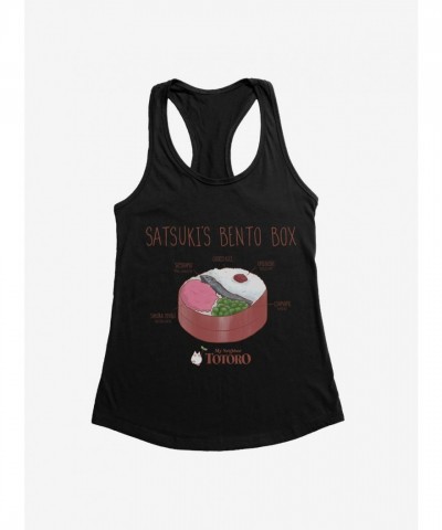 Studio Ghibli My Neighbor Totoro Satsuki Bento Box Girls Racerback Tank