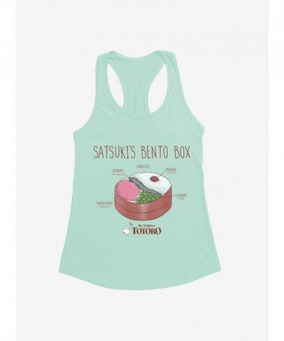 Studio Ghibli My Neighbor Totoro Satsuki Bento Box Girls Racerback Tank
