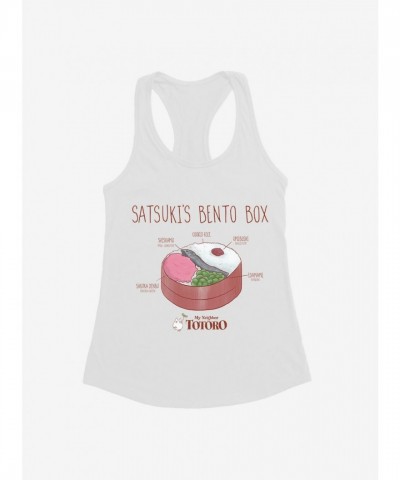 Studio Ghibli My Neighbor Totoro Satsuki Bento Box Girls Racerback Tank