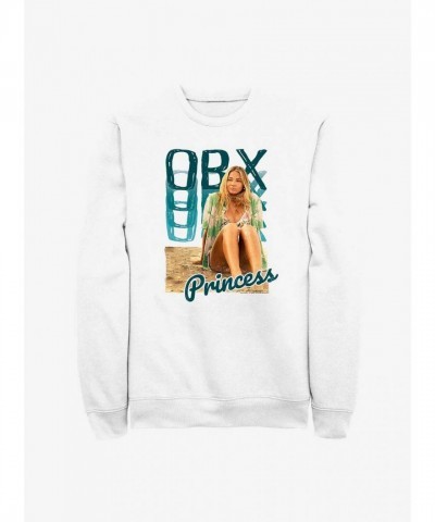Outer Banks Sarah Princess Comfortable Sweatshirt - White Men's
