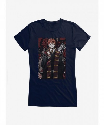 Harry Potter Ron Animated Tee for Girls