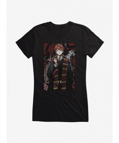 Harry Potter Ron Animated Tee for Girls