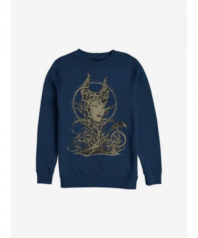 Disney Maleficent Gift Crewneck Sweatshirt in Blue for Men