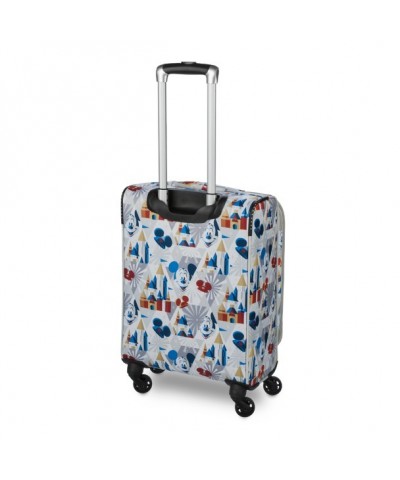 Mickey Mouse Disney Parks Compact Rolling Luggage - 18 Inches