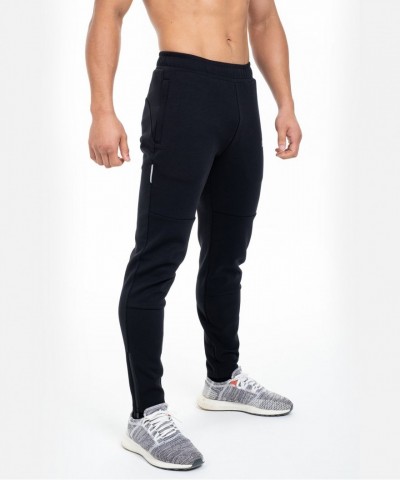 Elite Slim Tapered Joggers - Black