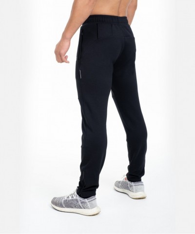 Elite Slim Tapered Joggers - Black