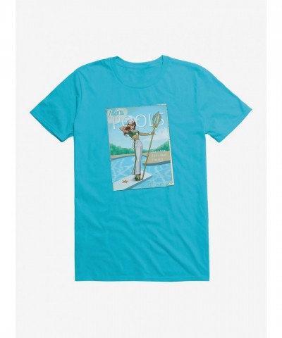 DC Comics Bombshells Mera Pool Scene Men's T-Shirt