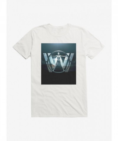 Westworld Circular Logo Silhouette Tee for Men
