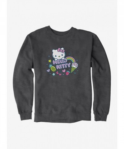 Hello Kitty Vacation Sparkle Sweatshirt for Unisex