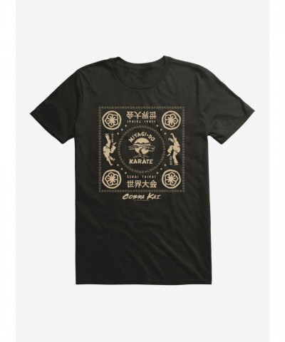 Cobra Kai Karate T-Shirt for Men - Miyagi-Do Sekai Taikai Edition