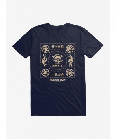 Cobra Kai Karate T-Shirt for Men - Miyagi-Do Sekai Taikai Edition