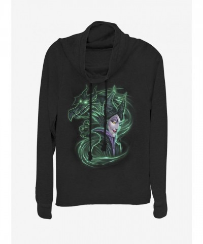 Disney Maleficent Dark Magic Lightweight Sweatshirt for Girls - Black