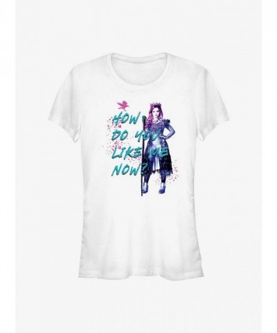 Disney Audrey Descendants T-Shirt for Girls - White