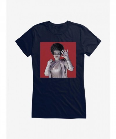 Universal Monsters Bride of Frankenstein Hands T-Shirt for Girls