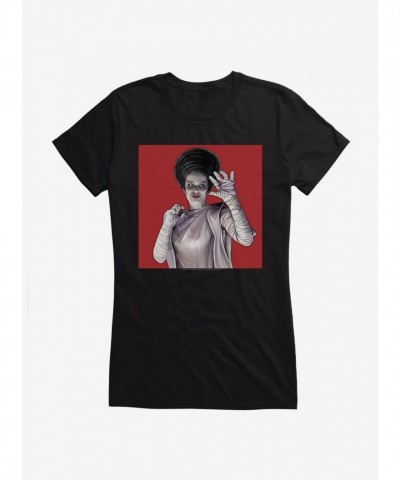Universal Monsters Bride of Frankenstein Hands T-Shirt for Girls