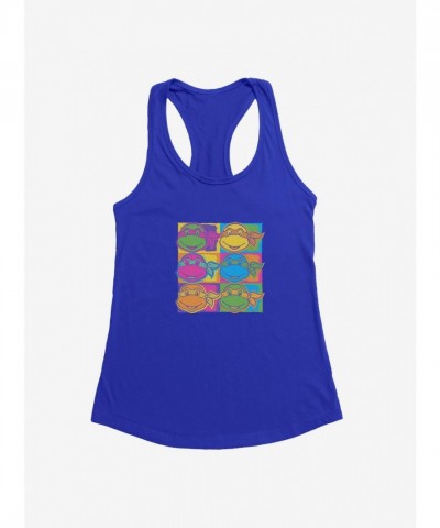 Teenage Mutant Ninja Turtles Girls Neon Tank Top