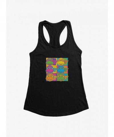 Teenage Mutant Ninja Turtles Girls Neon Tank Top
