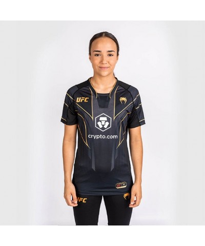 UFC VENUM Women's Retro-Collar Fight Night Jersey by Rose Namajunas