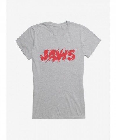 Jaws Classic Thrash Script T-Shirt for Girls