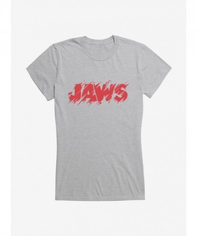 Jaws Classic Thrash Script T-Shirt for Girls