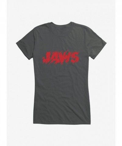 Jaws Classic Thrash Script T-Shirt for Girls