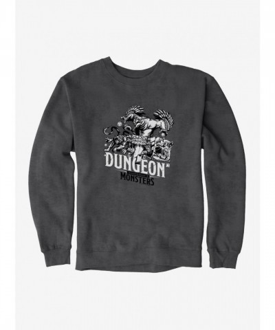 Dungeons & Dragons Creature Crew Unisex Grey Sweatshirt
