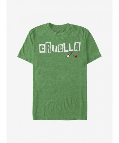 Disney Cruella Magazine-Themed Lightweight T-Shirt for Men