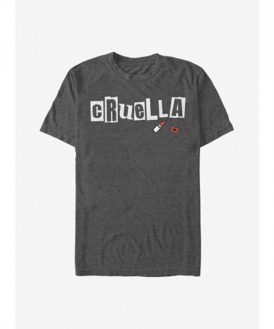 Disney Cruella Magazine-Themed Lightweight T-Shirt for Men