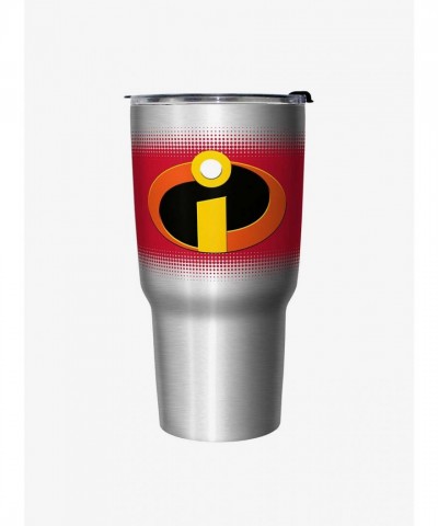 Disney Pixar Incredibles Metallic Logo Travel Mug